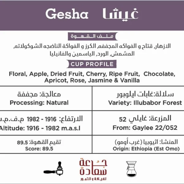 Specialty Coffee from Geisha Village