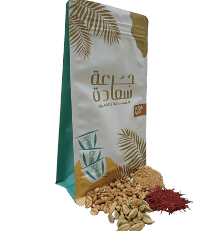 قهوة سعودية VIP مخلوطه بالزعفران والهيل قهوة عربية قهوة سعودية VIP بالهيل والزعفران شقراء - نكهة عربية أصيلة وغنية