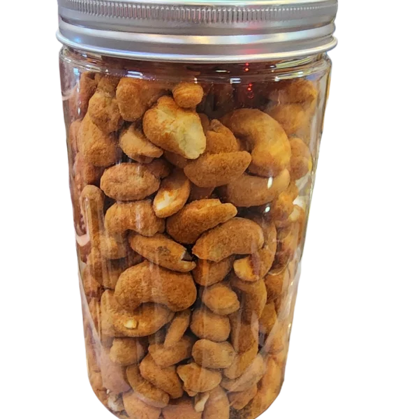 Roasted cashew nuts with barbecue seasoning – 500g